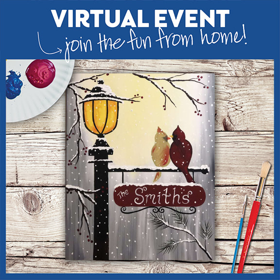 LIVE INTERACTIVE VIRTUAL CLASS - ART KIT INCLUDED (HAVE SUPPLIES? THEN IT'S ONLY $15!)